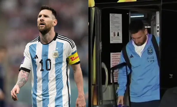 A complicated night for Messi and company at the hotel where they stayed