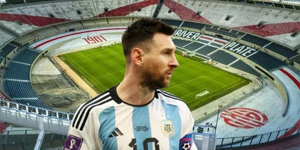 A fan bought the goal where Messi scored his first goal.