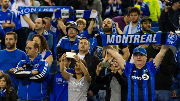 A few hours ago, a state in Canada allowed people to enter sporting events.