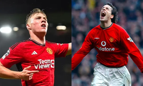 A Manchester United legend compares Hojlund to one of the best goalscorers in history