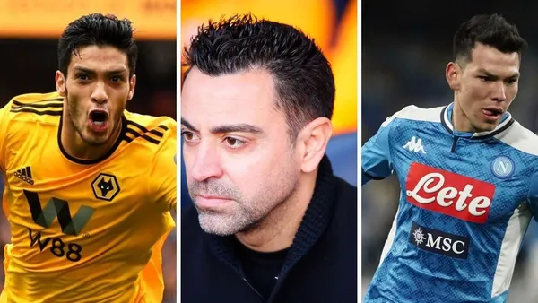 A Mexican player has made a surprise appearance at Futbol Club Barcelona.