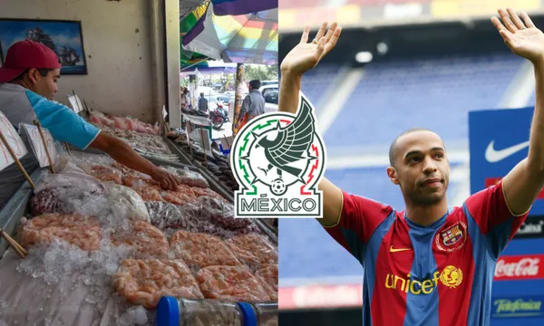 A Mexican soccer player who scored an epochal goal, was recognized by FIFA and now sells seafood.