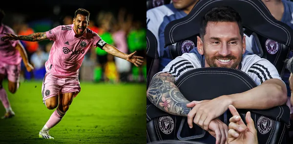 A photo appeared with admirable detail of the captain of the Argentine National Team.