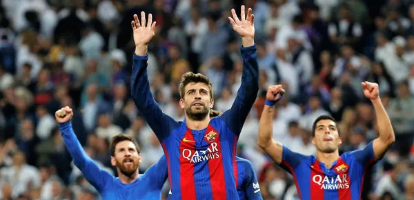 A promotion from the Catalan side appeared very near the stadium of Real Madrid and generated a scandal.