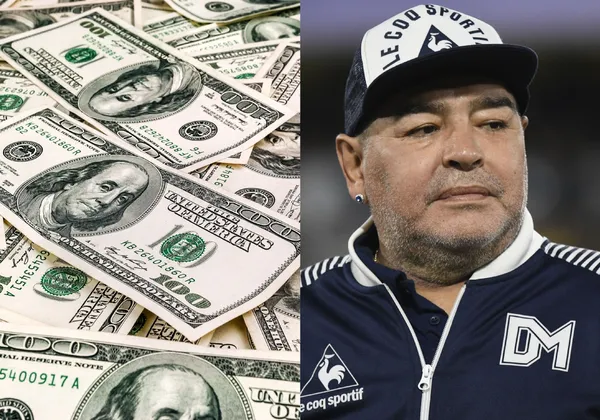 A scandal exploded with the money that the Argentinian legend left after his death.