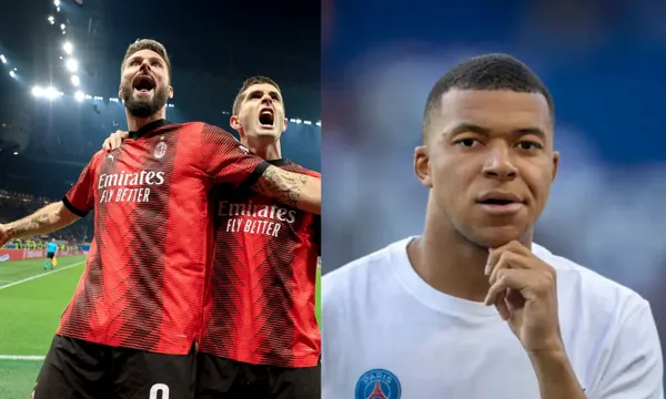 AC Milan beats PSG so far in a great Champions League match
