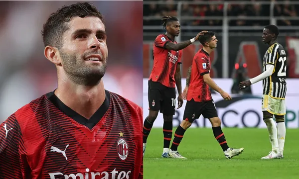 AC Milan lost to Juventus and Christian Pulisic only played 43 minutes