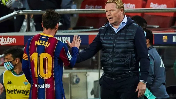After another defeat of FC Barcelona, rumors of break in the relationship between Messi and Koeman grow and the Argentine would have already asked for another coach.