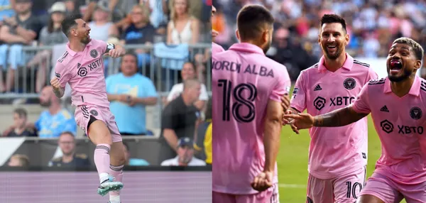 After beating Philadelphia 4-1, Messi shared a post on Instagram.