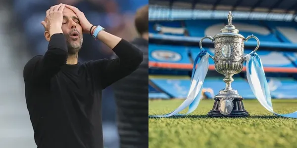 After being champion of the FA Cup, the hard news that Pep Guardiola receives