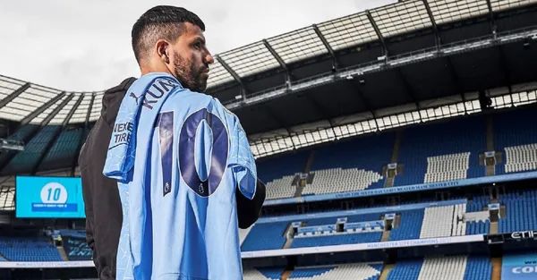 After a decade in England, Kun Agüero didn't want to leave for Barcelona without showing their appreciation to the club's staff