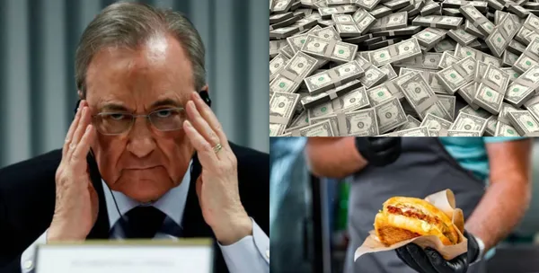 After failing at Real Madrid, now he only sells hamburgers for a living