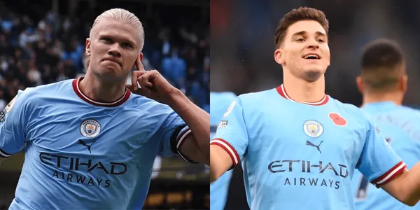 After Julian Alvarez's good performance, here's what he had to say about taking Erling Haaland's starting job