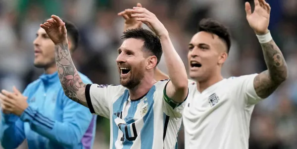 After qualifying for the round of 16, Scaloni's squad sought to relax for the duel against Australia and this is what they did.