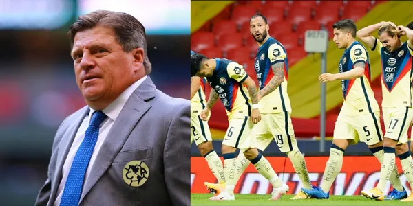 After the Club America match against Juarez, a player showed his discontent in a particular way at Miguel Herrera's proposal.