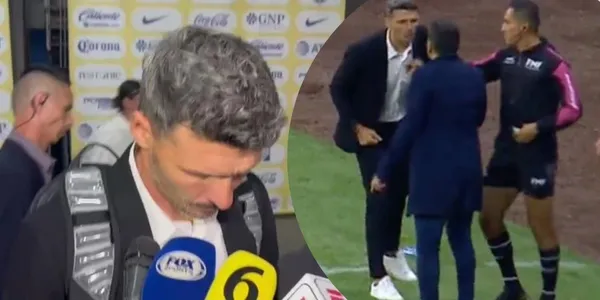 After the fight between Nicolás Larcamón and Fernando Ortiz, the coach of America could be left without a job