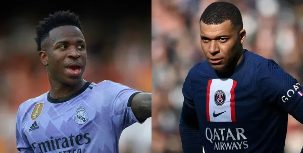 After the possible signing of Mbappé by Real Madrid, this would be Vinicius's decision