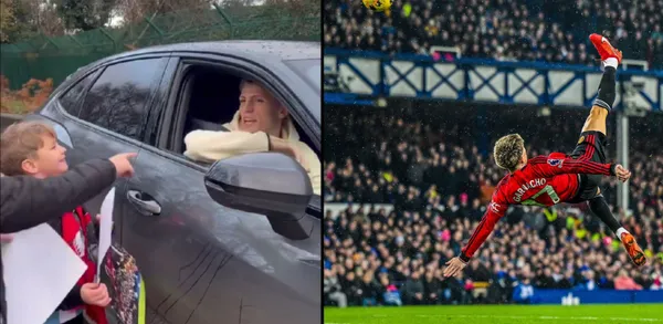 Alejandro Garnacho is a really nice person on top of soccer player.