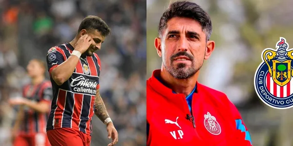 Alexis Vega got angry with the coach for taking him out of the game against Necaxa