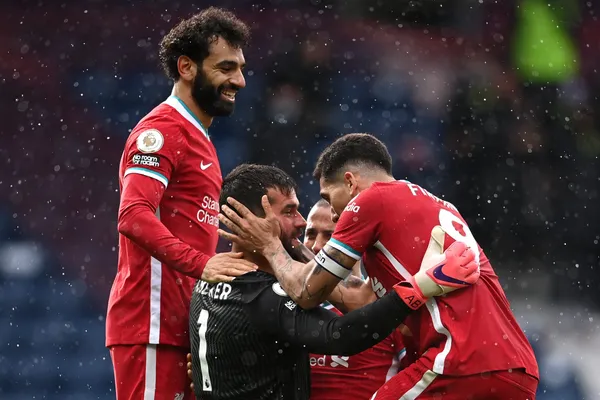 Alisson scored on the last play of the game and gave his team a key win