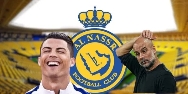 PHOTO: Cristiano Ronaldo with Al Nassr and Guardiola