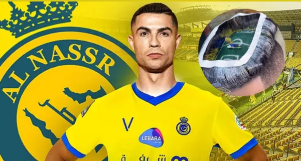 Although it seems impossible to believe, a fan shows his love for CR7 in this way