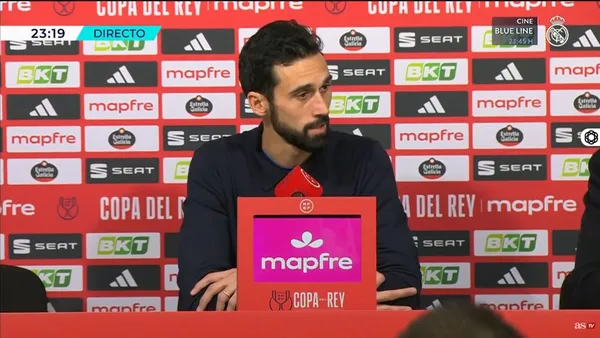 Álvaro Arbeloa spoke about Real Madrid's elimination in Copa del Rey - Screenshot AS TV