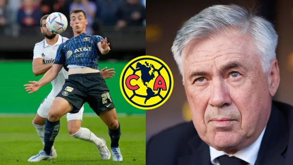 America faced Real Madrid where one of its players left coach Carlo Ancelotti surprised.