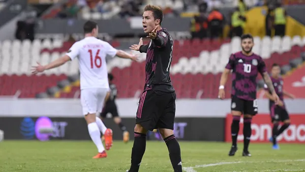 America's player showed how the match ended