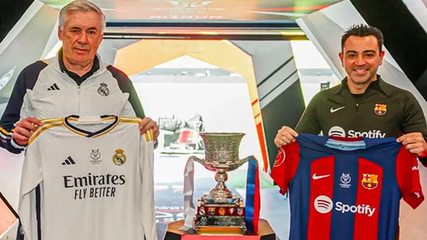 Ancelotti and Xavi reveal their line ups for the big Spanish Super Cup final!
