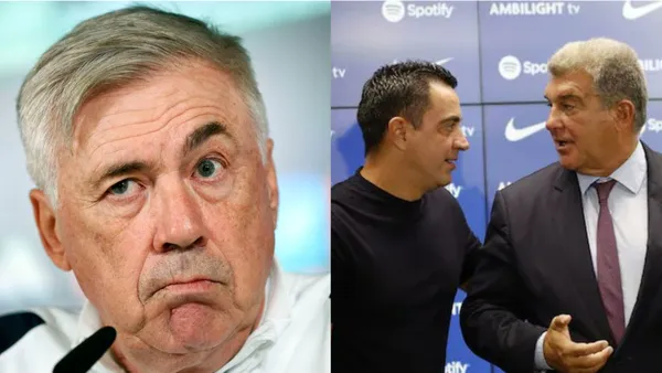 Ancelotti says a few words about Laporta's comments on Real Madrid.