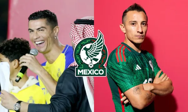 Andres Guardado said he feels like a Spaniard, while Cristiano Ronaldo said this about Mexico