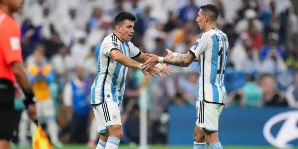 Ángel had been Argentina's best but was replaced by Acuña in the second half.