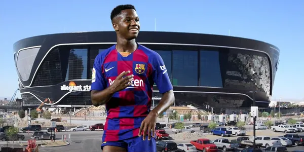 Ansu Fati scored a goal for FC Barcelona in the match against AC Milan