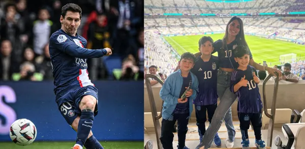 Antonela is always seen happy when Messi scores.