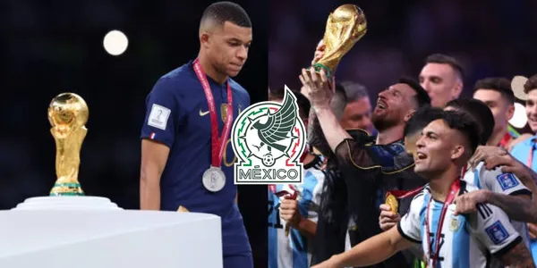 Argentina was crowned world champion and in France they showed their displeasure against a Mexican