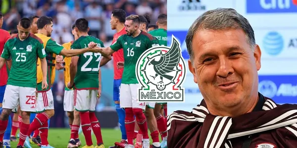 Argentine coach Gerardo Martino returned to Mexico but declined to make a statement