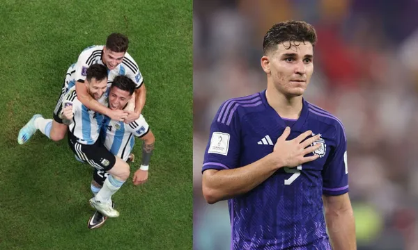 Argentinean National Team and Julian Alvarez are beating Peru in South American qualifiers