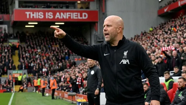 Arne Slot could stay at Liverpool just in case of winning the FA Cup - Picture created by AI