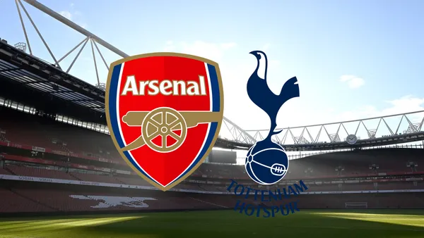 Arsenal vs Tottenham Photo: Arsenal FC, Escudoteca