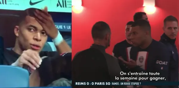 As Messi did not, the decision that Mbappe made when he saw how the referee took away the victory from them