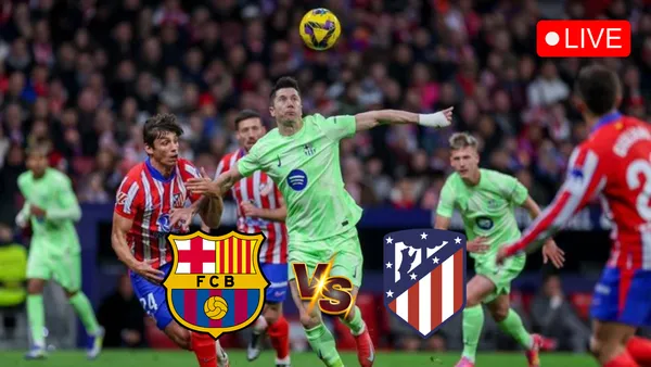 Atlético de Madrid and Barcelona Battle for Copa del Rey Supremacy / X