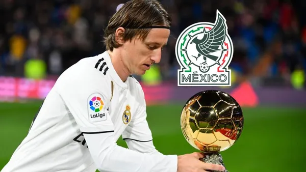 Ballon d'Or winner Luka Modric recognized a Mexican as the best of all in the match against América.