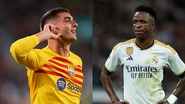 Barça's Ferran Torres has improved the numbers delievered by Vini Jr for Real Madrid in this season.