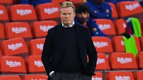 Barcelona are finding it difficult to part ways with current manager and former player Ronald Koeman despite the club's poor run of results due to his severance package.