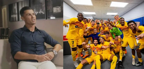 Barcelona became champions of Spain, but Cristiano had something else to worry about.