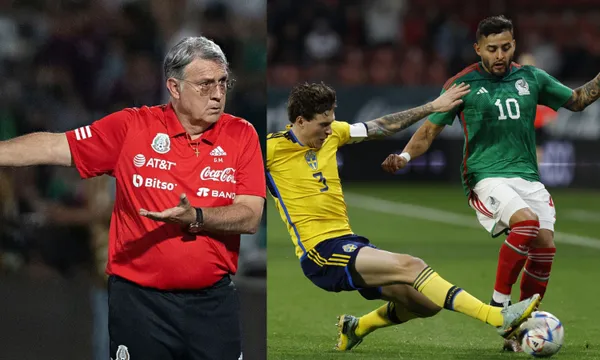 Betrayal to El Tri, in the middle of the Mexico vs Sweden game, it's over and he abandons the team