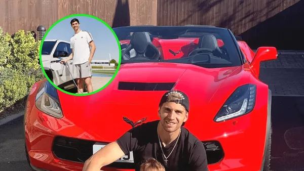 Both goalkeepers are fans of top-level and high-end cars.