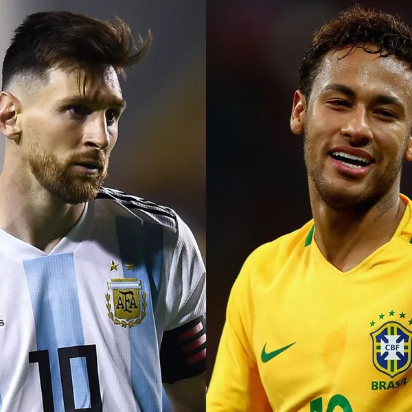 Both Messi and Neymar arrived with some injury from FC Barcelona and PSG and that is why they could lose the games with Argentina and Brazil