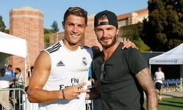 Both Real Madrid legends are known for their fortune and their style. They love Ferraris and both Ronaldo and Beckham show off theirs.